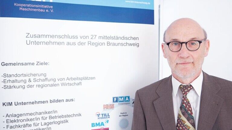 Mann der ersten Stunde: Rainer Kupetz ist seit der Gründung 1998 bei KIM dabei. Foto: Gossmann