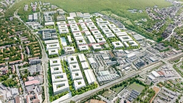 Großes Areal: 54 Hektar werden in Erlangen in einen großen Campus verwandelt.