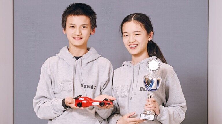 Kreatives Geschwisterpaar: David und Eva Shi siegen mit ihrem nordbord-Team beim „Nordmetall Cup“ und fahren nun zur DM.