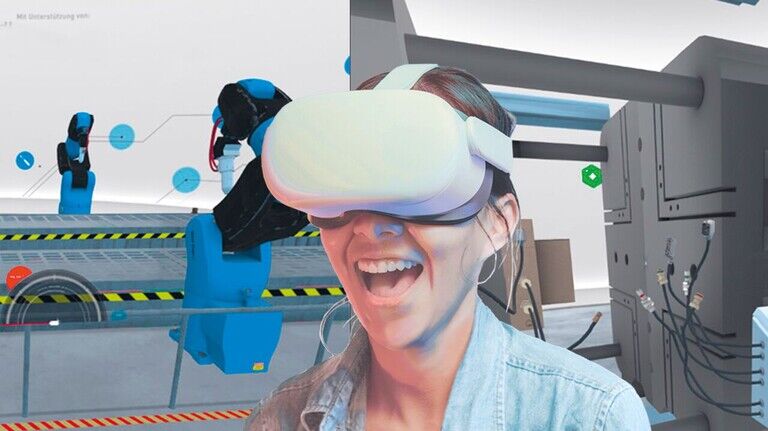 Fast wie in echt: Die VR-Experience ergänzt klassische Schülerpraktika um eine virtuelle Variante.