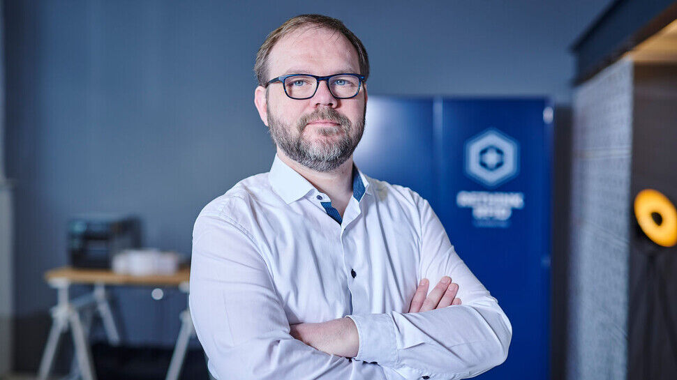 Karsten Otto, Geschäftsführer des Start-ups und RFID-Spezialisten OTTO ID Solutions in Frankfurt.