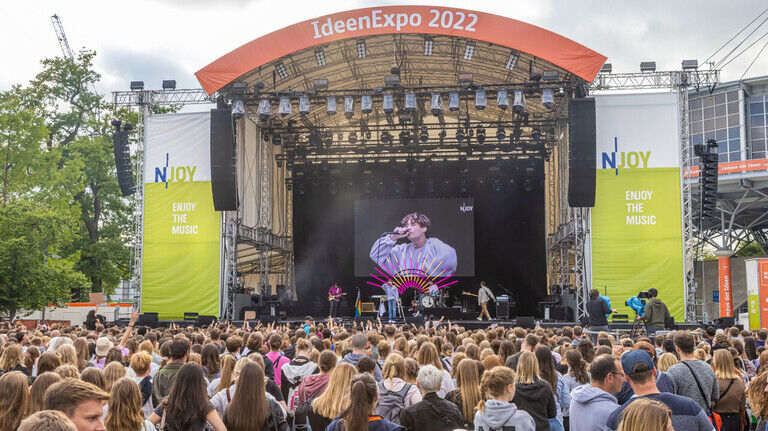 Einer der Top-Acts: Die Indie-Pop-Band Jeremias aus Hannover begeisterte das junge Publikum.
