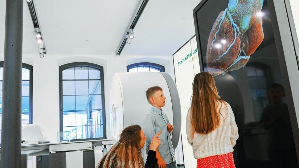 Im MedMuseum von Siemens Healthineers in Erlangen wird die Geschichte von Erfindern und Erfindungen erzählt.