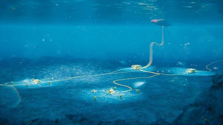 Tief unten im Meer: So könnte eine Anlage zur Energiegewinnung aussehen.