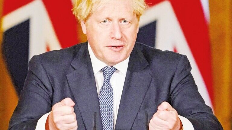 Der britische Premierminister Boris Johnson: Gibt er am Ende doch noch klein bei und zeigt sich kompromissbereit?