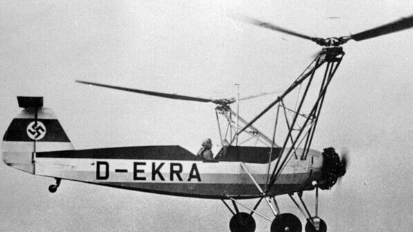 Premiere: 1936 hob der erste Helikopter der Welt ab. Erfinder ist der deutsche Ingenieur Henrich Focke.