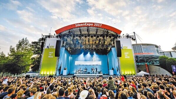 Deutschlands größte Jugend-Party: Zur IdeenExpo 2017 kamen 350.000 Besucher.