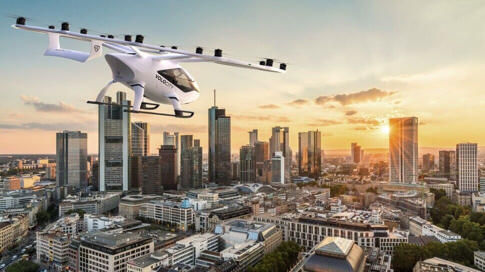 Luft-Taxi: Für die kleinen Flieger der Firma Volocopter entwickelt Diehl Steuerungsgeräte.