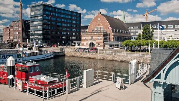 Kieler Fischhalle: Sie zeigt derzeit die maritime Geschichte der Stadt.