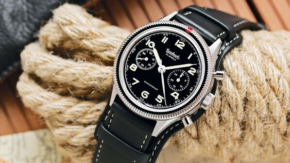 Liebhaber-Objekt für einen guten Zweck: Diese Uhr der Firma Hanhart wurde für über 10.000 Euro versteigert.