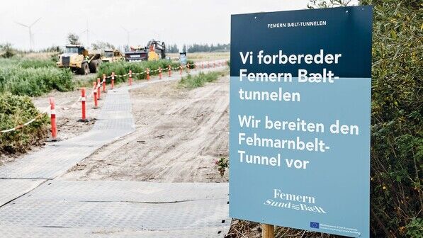 Baustelle: In Dänemark haben die Arbeiten bereits begonnen.