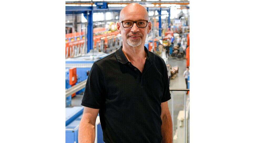 Dr. Klaus Schlenga, Geschäftsführer der weltweit größten Supraleiter-Fabrik Bruker EAS in Hanau.