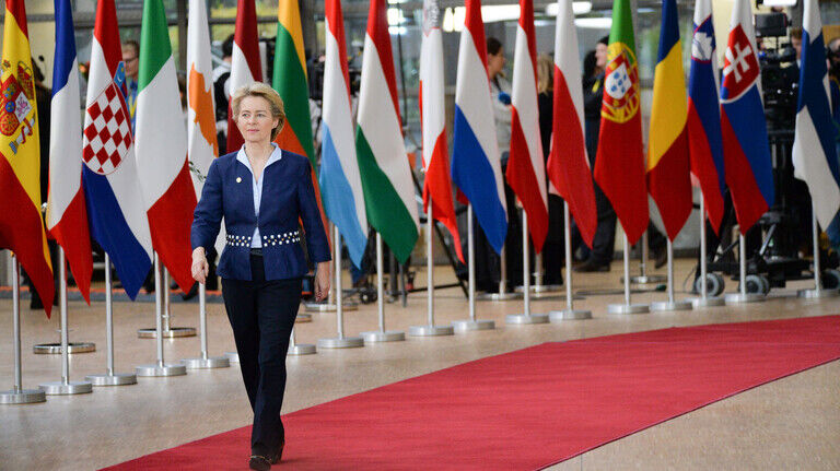 Beim EU-Gipfel in Brüssel: Kommissionspräsidentin Ursula von der Leyen will einen „Green Deal“.