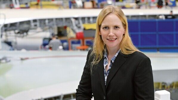Zuständig für den „Glückspfennig“: Sandra Sabrina Groß arbeitet im Ideenmanagement von Airbus in Bremen.