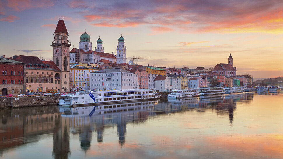 Passau: Blick auf die Altstadt.
